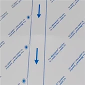 Foaie de aluminiu tăiată cu laser